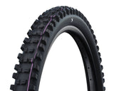 Schwalbe shredda arrière gravité pro radial 27,5x2,50 tlr addix ultra souple e-50 pneu pliable