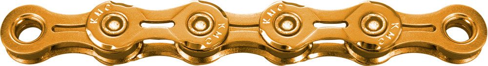 Chaîne Kmc x11el ti-n cirée or 11 vitesses