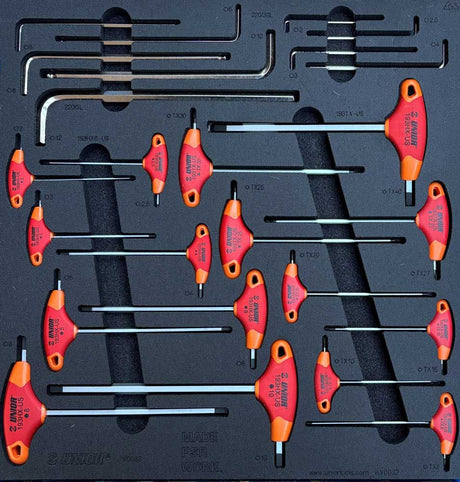 Établi d'incrustation d'outils Unior xlc