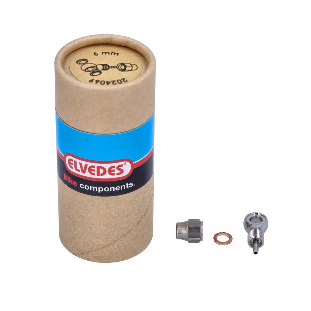 Elvedes set banjo, émerillon et anneaux (4pcs)