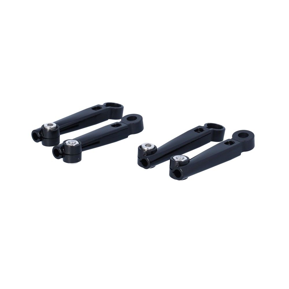 Eurofender spatd ef systema porte-canne droit noir set a 4