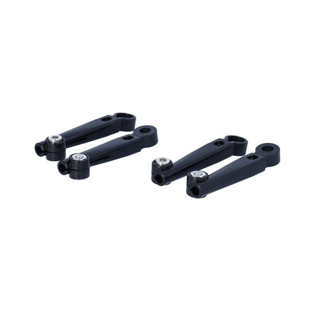Eurofender spatd ef systema porte-canne droit noir set a 4