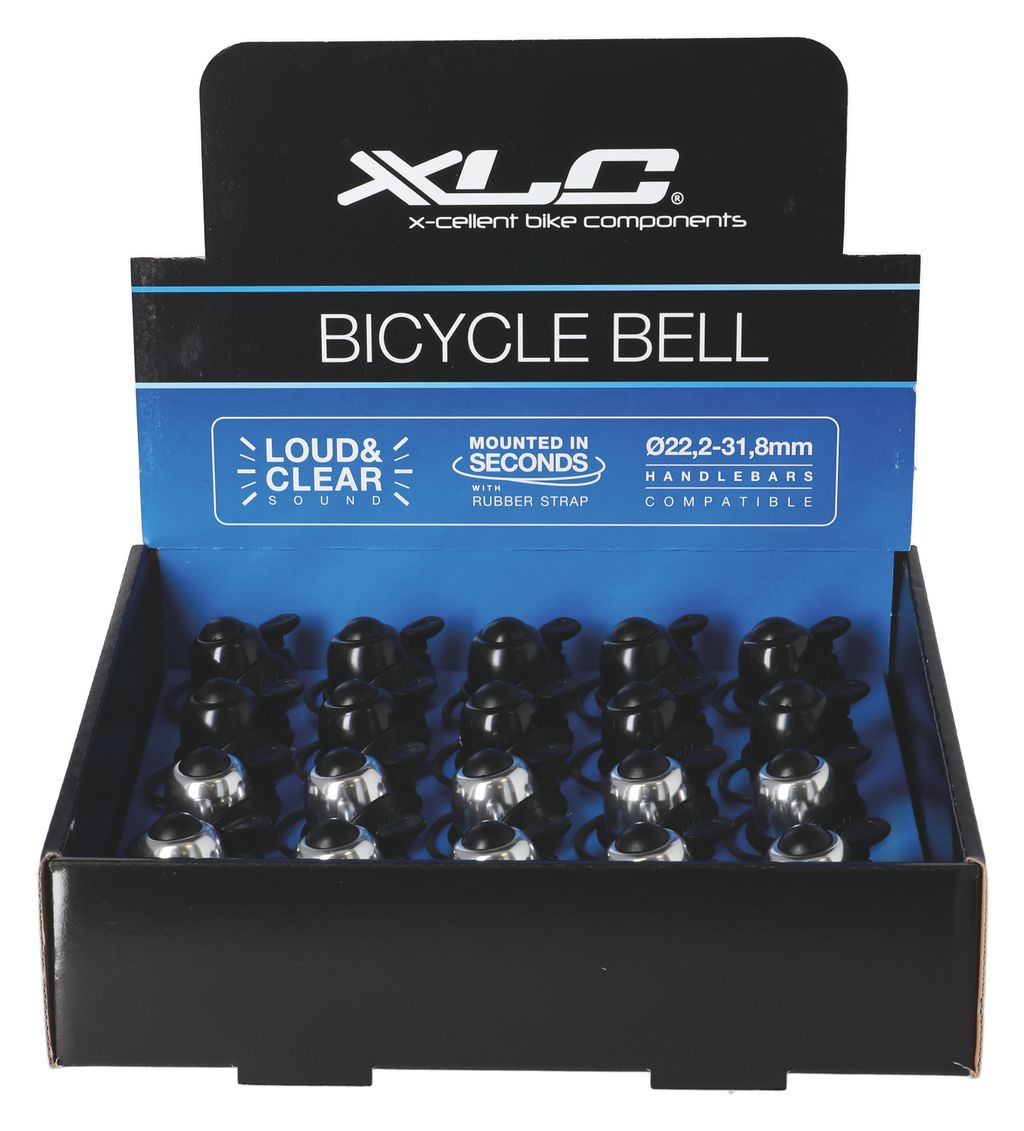 XLC affichage cloche de vélo mini DD-M07