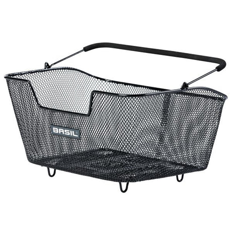 Basilic M multi-systèmes - panier de vélo - à l'arrière - noir