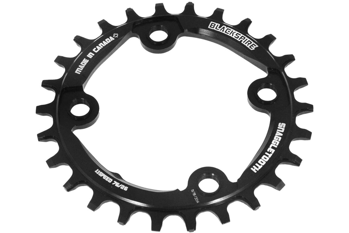 BlackSpire Chaining Leaf Snaggletooth SRAM 76 26