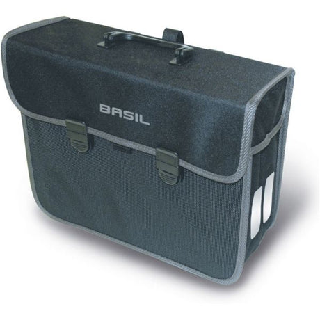Sac à vélo de basilic Malaga noir 13l