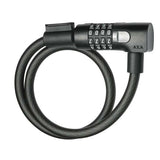 Axa câble antivol résolu c12-65 code - noir