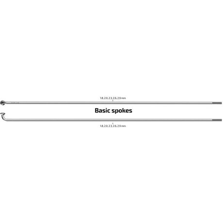 SPAKEN 272-14 SAPIM Leader Ø2.00 mm FG 2,3 - en acier inoxydable (100 pièces)