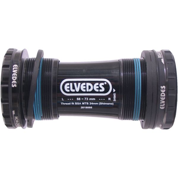 Joueur essieu Elvedes Shimano MTB ATB 24 mm noir