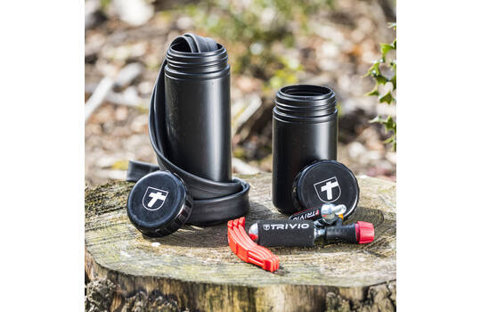 Trivio - bouteille à outils bouteille à outils noir 700ml