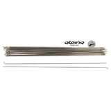 Alpina Spaken 296-14 Ø2.00 mm FG 2.3 - Argent en acier inoxydable (144 pièces)