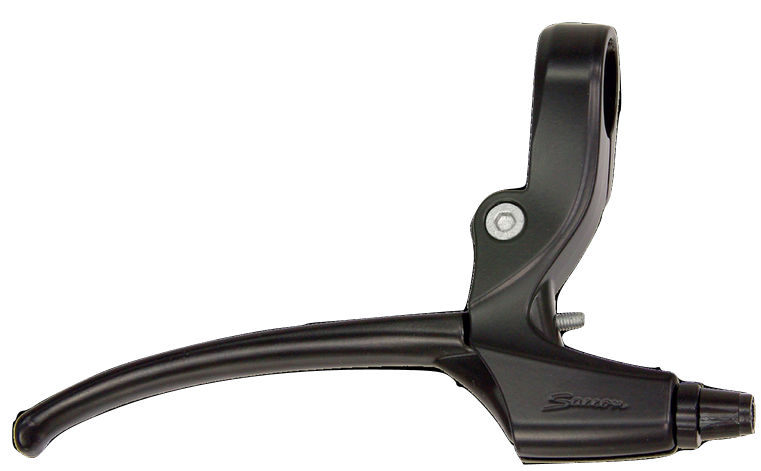 Saccon jeu de leviers de frein v-brake 3 doigts aluminium noir l21a4l3p0