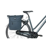 Basil sac de vélo double brooklyn 41l 14 x 30 x 37 cm - bleu