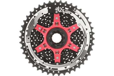 SRAM Cassette 11V 10-42 CSMX9X Sort