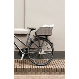 Basil Cento Rattan Look - Panier à vélo - à l'arrière - Brown