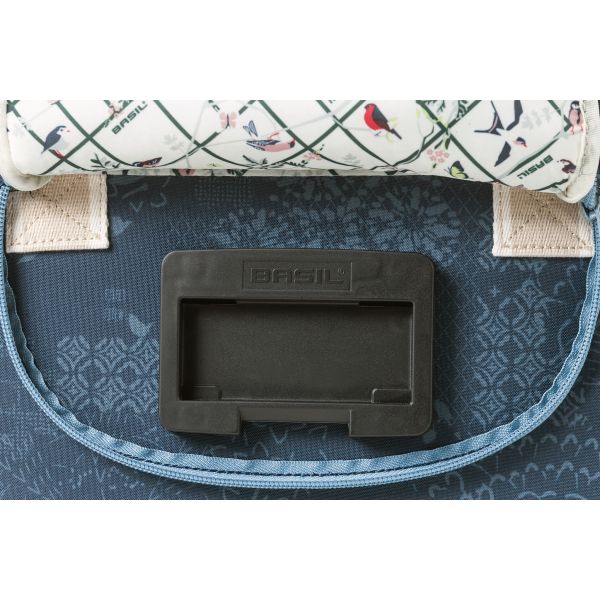 Basil Bohème City Bag - Bleu, élégant à main, épaule et sac de guidon, hydrofuge, 8 litres de contenu