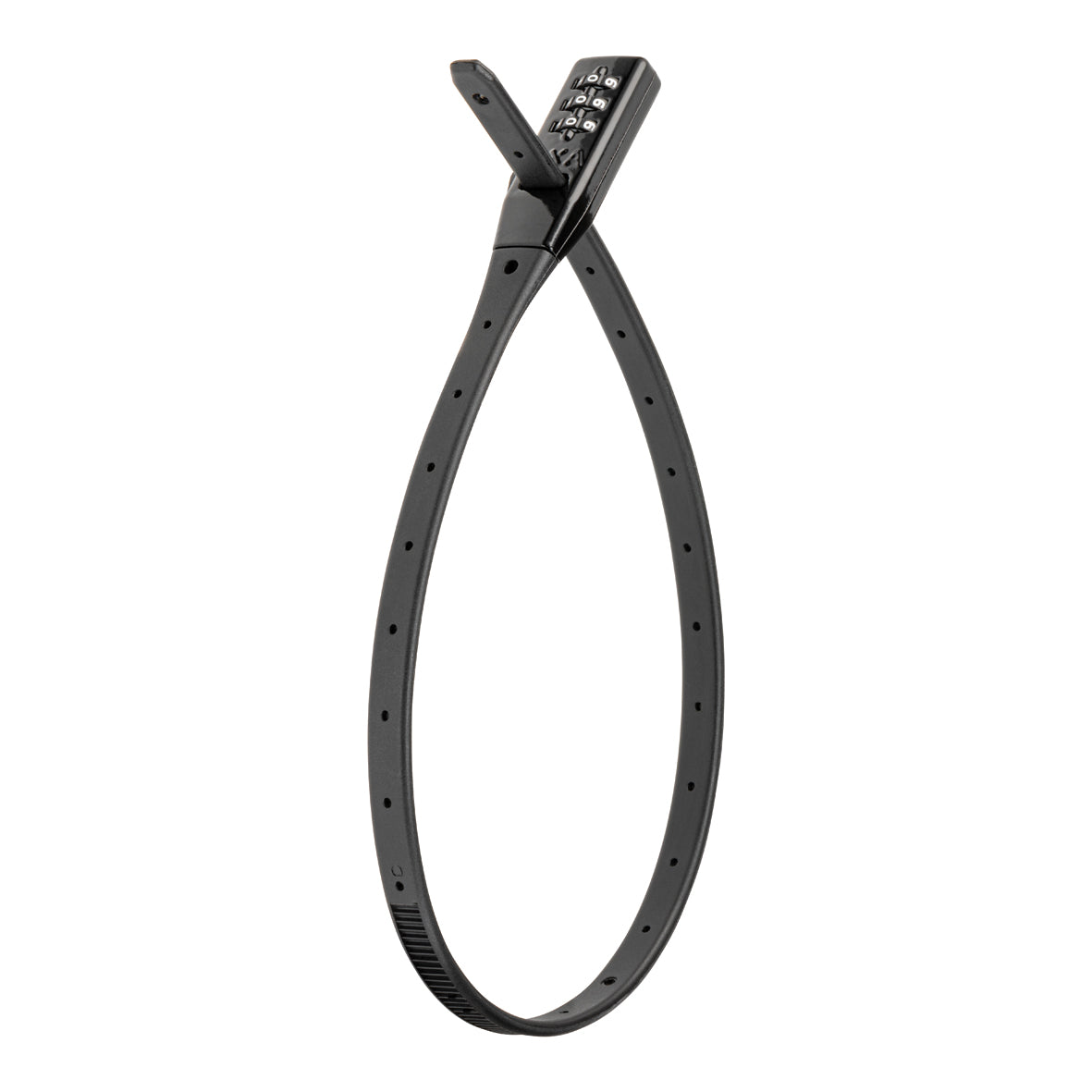 Axa câble antivol code fermeture éclair noir