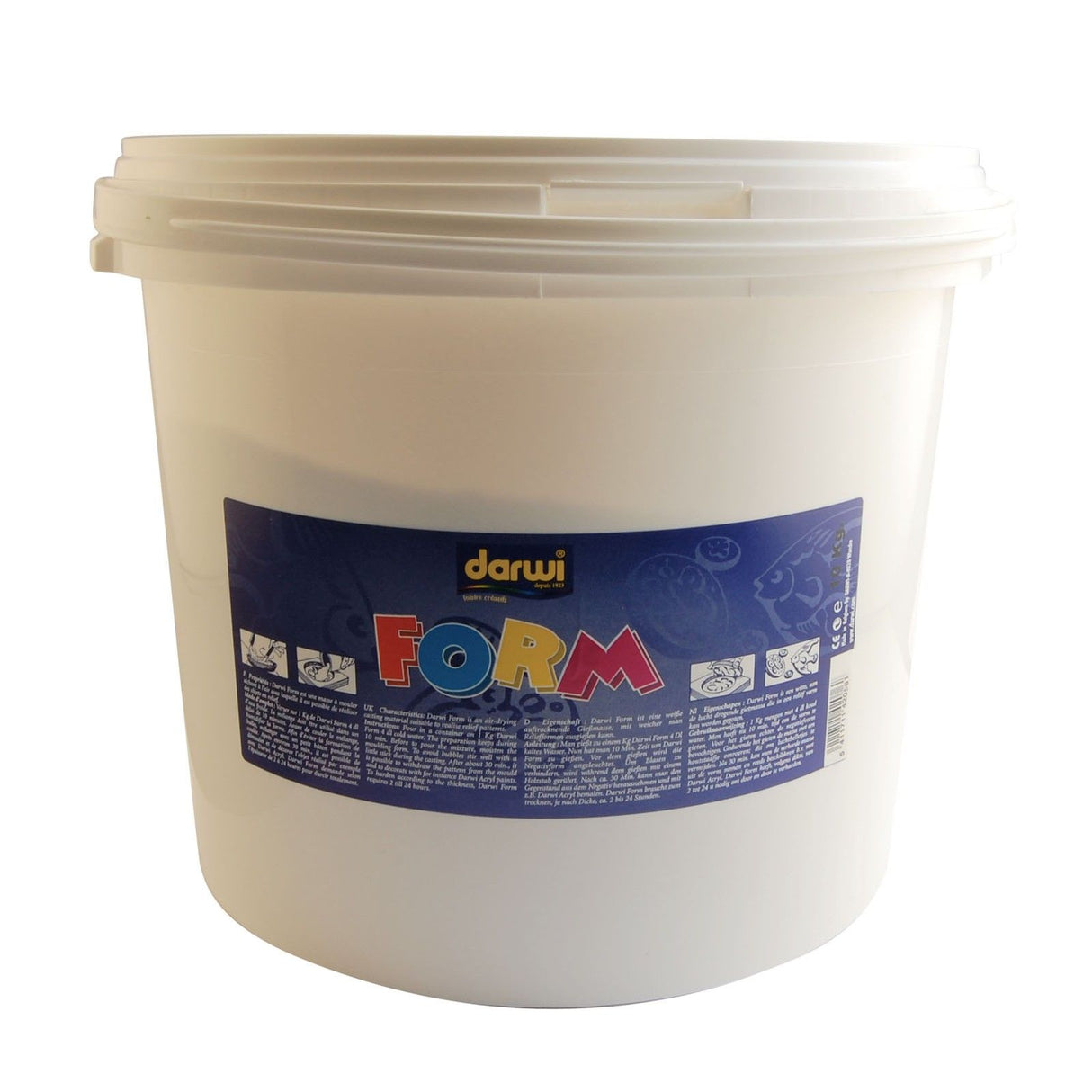 Merkloos darwi • form-gips emmer 10kg