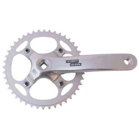 Sturmeyarcher CRANKKEL 44T STURMEY ARCHER FCS750 pour 3 32 chaîne - 170 mm - pour l'essieu carré - Silver