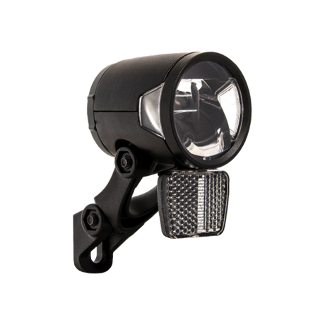 Headlight H -Black MR8 Dynamo - Sur la fonction - avec Holder - 180 Lumen