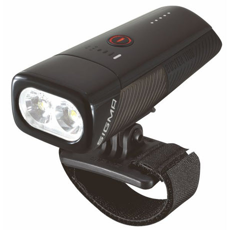 Sigma Headlight Buster 1100 LED HELMHOUDER -LI -ION BATTERIE USB