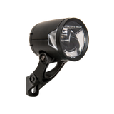 Headlight H -Black MR8 Dynamo - Sur la fonction - avec Holder - 180 Lumen