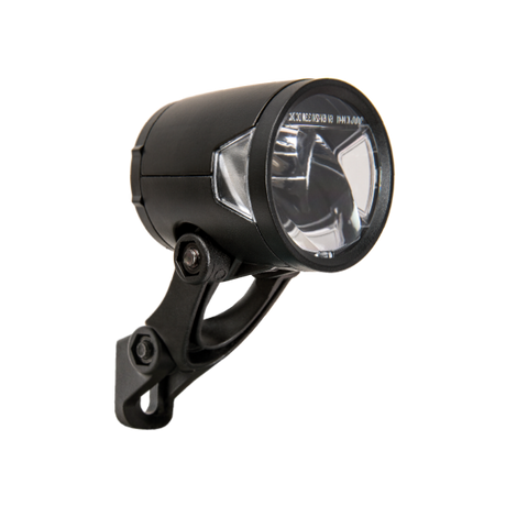 Headlight H -Black MR8 Dynamo - Sur la fonction - avec Holder - 180 Lumen