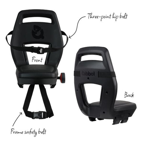 Widek b.v. qibbel banquette arrière junior noir sans repose-pieds q380