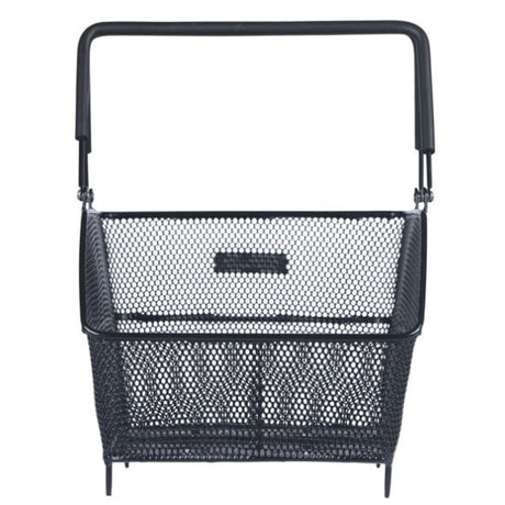 Basil panier à vélo cento panier arrière multisystem nx - noir