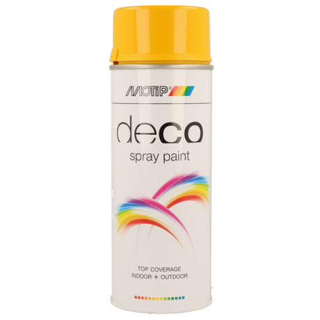 Bombe aérosol Motip 400ml - noir