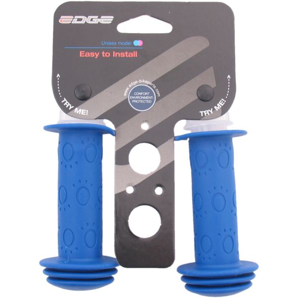 Poignées de vélo Edge Kiddy pour enfants - 96 mm - noir