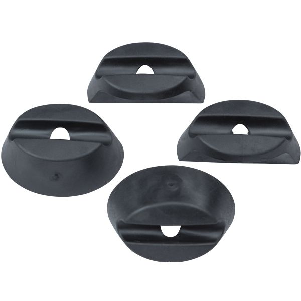 Anneaux de caoutchouc Basil Buddy - Ensemble de 4 - noir