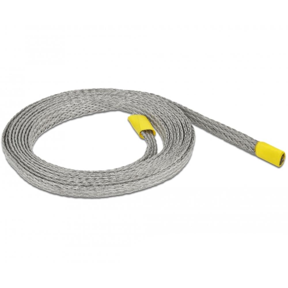 Tuyau tressé Delock pour blindage EMV, extensible 2 m x 6 mm