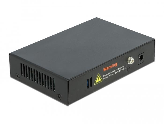 Dellock Gigabit Ethernet Switch 4 Port Poe + 1 RJ45