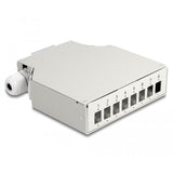 Boîte de distribution Imp Delock LWL, 8x SC SLEX LC duplex.