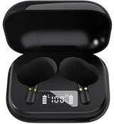 Écouteurs sans fil Bluetooth Denver + étui de chargement noir - 7120850