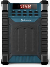 Radio de chantier Denver avec FM et Bluetooth rechargeable - 8140350