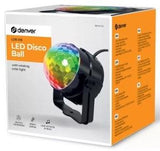 Denver ampoule LED party disco 4w 7 fonctions +ab noir - 9700210
