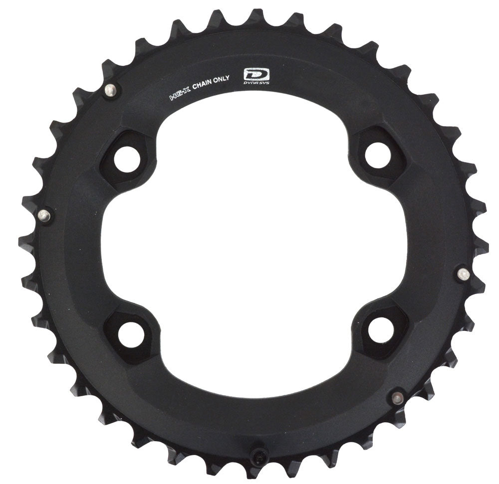Plateau Shimano deore 10v 34 24 dents m6000-2