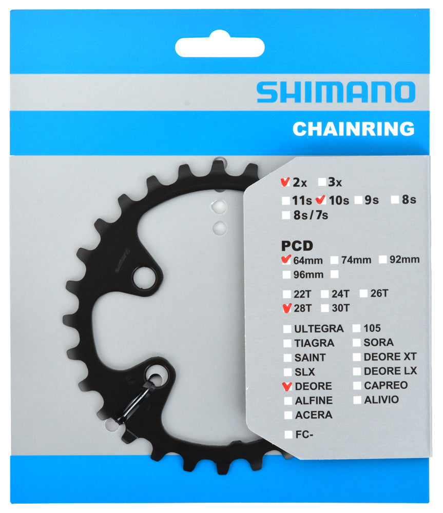 Plateau Shimano deore fc-m6000 (bg) pour 38 28 dents