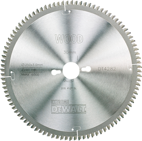 Accessoires Dewalt lame de scie circulaire S40 250x30x96t - dt4282-qz
