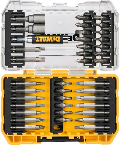 Accessoires Dewalt dt70717-qz | Jeu d'embouts de tournevis 40 pièces dans un étui robuste - dt70717-qz