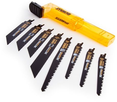 Accessoires Dewalt dt99551-qz jeu de 8 lames de scie alternative - dt99551-qz