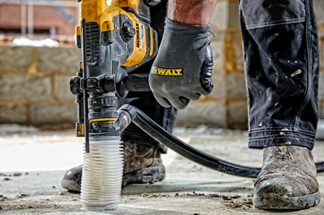 Accessoires Dewalt dwh201d | adaptateur d'aspiration de poussière pour perceuses SDS-plus - DWH201D-XJ