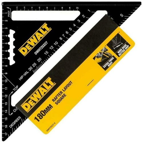 Accessoires Dewalt dwht25227-0 triangle de construction | carré de vitesse | 180 mm | métrique - dwht25227-0