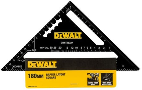 Accessoires Dewalt dwht25227-0 triangle de construction | carré de vitesse | 180 mm | métrique - dwht25227-0