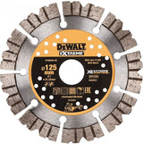 Dewalt accessoires dewalt extreme runtime serie - diamantzaagblad - 125mm - precisie snijden - droog en nat gebruik