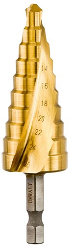 Accessoires Imp Dewalt, foret étagé en métal 14-25mm - dt5030-qz