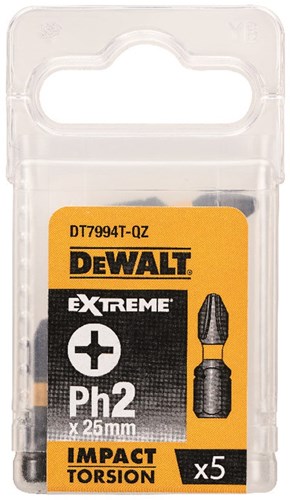Accessoires Imp Dewalt acte torsion 25mm ph2 - dt7994t-qz