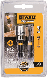 Accessoires Imp Dewalt acte torsion 2xph2 50 mm + 1 maglock - dt70536t-qz